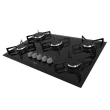 Cooktop Philco Cook Chef 5 Bocas Vidro Preto Chama Rápida Bivolt 105903006