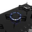 Cooktop Philco Cook Chef 5 Bocas Vidro Preto Chama Rápida Bivolt 105903006