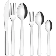 Faqueiro Malibu 36 Peças 23799-021 em Aço Inox para Jantar Serviço 6 Pessoas Tramontina