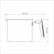Fervedor Milazzo 14CM Alumínio Antiaderente Starflon Max 1,5L Bege Tramontina
