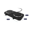 Fogão Elétrico 2 Bocas Britânia FFG01B Mesa Ferro Fundido Preto 220V