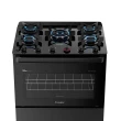 Fogão Esmaltec Ideal Master Glass 5 Bocas Preto Bivolt 0104003073