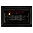 Forno Elétrico de Embutir Fischer Infinity 50L Vidro Preto com Turbo Convection 127V (15740-17055)