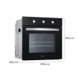 Forno Elétrico De Embutir Gallant 65L 220V (GFO65EM1A-PT220)