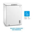Freezer Midea Horizontal 145L 1 Porta Branco 220V (MDRC207SLA012)