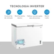 Freezer Midea Horizontal 293L 1 Porta Branco Bivolt (MDRC411FZD013)