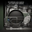 Frigideira EPCI63 Ferro Fundido Esmaltado 26CM Revestimento Interno Verde Electrolux