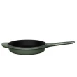Frigideira EPCI63 Ferro Fundido Esmaltado 26CM Revestimento Interno Verde Electrolux