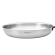 Frigideira Grano Black 62595200 em Aço Inox 20CM 1,2L Corpo Triplo Tramontina