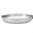 Frigideira Grano Black Antiaderente Aço Inox com Revestimento Interno 30CM 3,4L Corpo Triplo