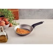 Frigideira Milazzo Alumínio Antiaderente 20CM 1L Cabo Baquelite Bege Tramontina