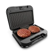Grill Britânia BGR24A 2 em 1 Sanduicheira Antiaderente 750W Preto 220V