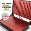Grill Britânia BGR28A 2 em 1 Sanduicheira Abertura 180o 1200W Preto 110V
