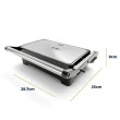 Grill Britânia BGR28A 2 em 1 Sanduicheira Abertura 180o 1200W Preto 110V