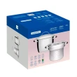 Jogo Cozi-pasta Allegra Aço Inox Fundo Triplo 2 Peças 20cm Tramontina