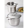 Jogo Cozi-pasta Allegra Aço Inox Fundo Triplo 2 Peças 20cm Tramontina