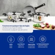 Jogo de Panelas Vita 65680000 Aço Inox Fundo Triplo Tramontina