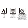 Kit 2 Frigideiras Fundas Loreto em Alumínio com Revestimento Antiaderente 24CM 2,2L Tramontina