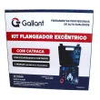 Kit Flangeador Excêntrico Gallant com Catraca, Cortador, Escareador 1/4 A 3/4 - GLT808F