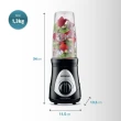 Liquidificador Personal Blender DG01 300W 0.75L com 2 Velocidades Preto 110V