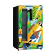 Ímã Personalizado Cervejeira 82L WCS2026 Frost Free Reutilizável Amarelo Midea