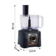 Multiprocessador Arno MP72 Preto 24 Funções 1000W 127V