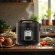Panela de Arroz Elétrica Britânia BPA06A 2L 400W Revestimento Antiaderente Preto 220V