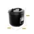 Panela de Arroz Elétrica Britânia BPA06A 2L 400W Revestimento Antiaderente Preto 220V