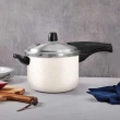 Panela de Pressão Vancouver 20591320 Alumínio Antiaderente Starflon Max 4,5L Bege Tramontina