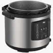 Panela Elétrica de Pressão Wap Preto e Inox 6L 220V WPPE1
