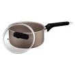 Panela Milazzo 20CM Alumínio Antiaderente Starflon Max 2,1L Bege Tramontina