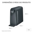 Purificador de Água Bancada Midea Slimpure JLDTX2G1 Natural e Gelada Cinza 110V