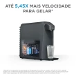 Purificador de Água Bancada Midea Slimpure JLDTX2G2 Natural e Gelada Cinza 220V