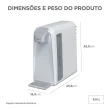 Purificador de Água Midea Slimpure JLDTX2W1 Natural e Gelada Branco 110V