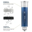 Purificador de Água PN10X Água Natural com Tecnologia Acqua Pure Plástico Compacto Cozinha Cinza