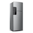 Refrigerador Consul Frost Free Duplex 450L com Espaço e Prateleira Flex Inox 220V CRM56HKBNA