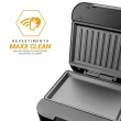 Sanduicheira e Grill Philco PGR26A Inox 2 em 1 Antiaderente 800W Preto 220V