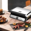 Super Grill e Sanduicheira Arno GGRA Inox com Abertura de 180º 1200W 127V