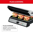 Super Grill e Sanduicheira Arno GGRA Inox com Abertura de 180º 1830W 220V