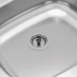 Válvula 94510034 sem Escape em Inox 430 e Polipropileno Vedação Eficiente para Pias e Tanques Inox