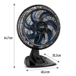 Ventilador Arno Mesa X-Treme 40cm 7 Pás 220V VE70 2720018522