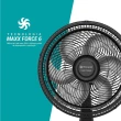 Ventilador de Coluna Britânia 160W 40CM 6 Pás 3 Velocidades Preto AVCE02 110V