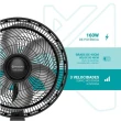 Ventilador de Coluna Britânia 160W 40cm 6 Pás Preto AVCE02 220V