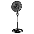 Ventilador de Coluna Mondial 140W 40cm 6 Pás 3 Velocidades Preto-Prata 110V
