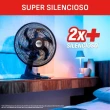 Ventilador de Mesa Arno 140W 40CM 6 Pás VE2E Preto 110V
