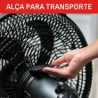Ventilador de Mesa Arno 140W 40CM 6 Pás VE2E Preto 110V
