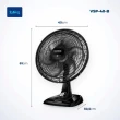 Ventilador de Mesa Mondial 140W 40CM 6 Pás 3 Velocidades VSP-40-B 220V