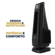 Ventilador Torre Britânia 127W 3 Velocidades Preto BVT91A 110V