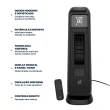 Ventilador Torre Britânia 127W 3 Velocidades Preto BVT91A 110V