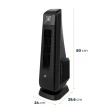 Ventilador Torre Britânia 127W 3 Velocidades Preto BVT91A 110V